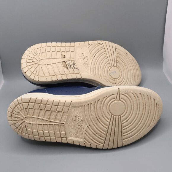 Nike Air Jordan 1 Low Slip 2019 Blue Void Sneakers AV3918-408 Women's Size 7 - Picture 7 of 10